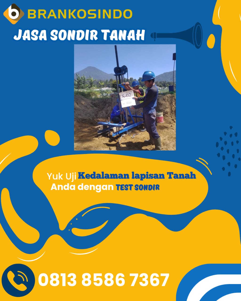 JASA SONDIR TANAH ANGSANA PANDEGLANG  BANTEN